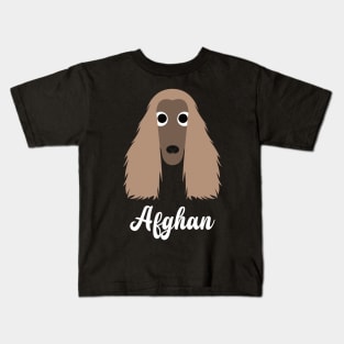 Afghan - Afghan Hound Kids T-Shirt